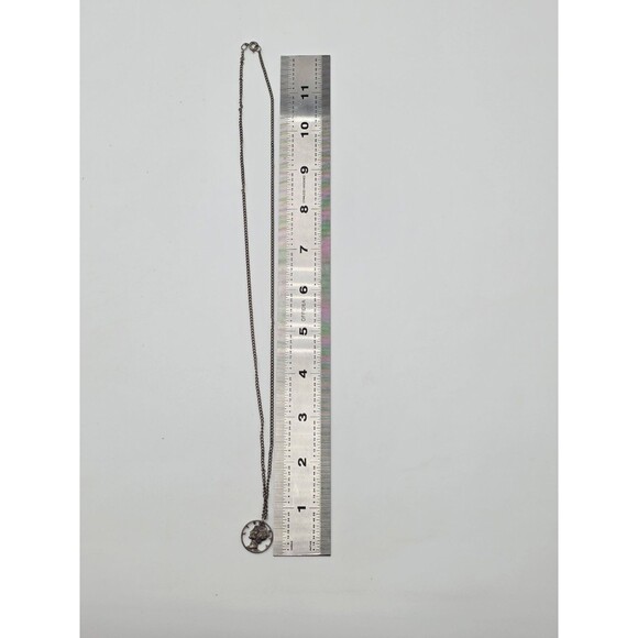 1944 Mercury Dime on Chain Necklace Lady Liberty 24" - Picture 7 of 7